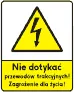 Znaki dodatkowe - Sieć pod napięciem G-2