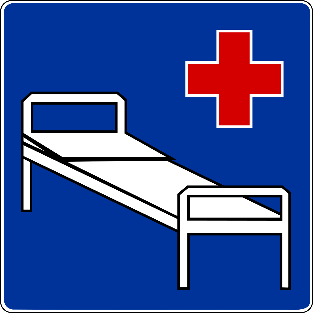 Znaki informacyjne - Szpital D-21