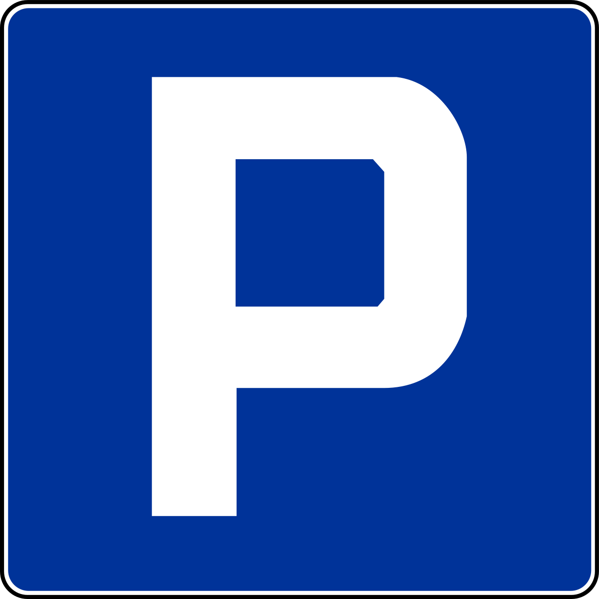 Znaki informacyjne - Parking D-18