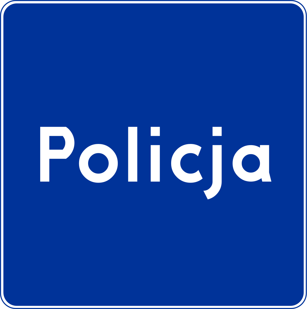Znaki informacyjne - Policja D-21a